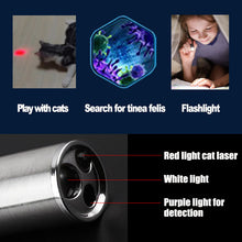Load image into Gallery viewer, USB-Charged Cat Laser Toy with Pattern Projection