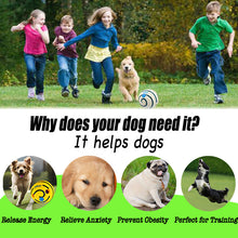 Load image into Gallery viewer, PawBabe Interactive Dog Toy Squeaky Balls Wobble Wag Giggle Ball With Holes Puppy Teething Toys Active Rolling Ball For All Dogs