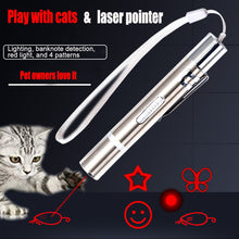 Load image into Gallery viewer, USB-Charged Cat Laser Toy with Pattern Projection