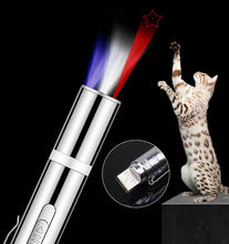 Load image into Gallery viewer, USB-Charged Cat Laser Toy with Pattern Projection