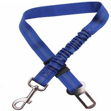 Load image into Gallery viewer, Reflective Car Seat Belt for Dogs with Elastic Bungee Buffer