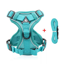 Load image into Gallery viewer, Adjustable Reflective No Pull Dog Harness