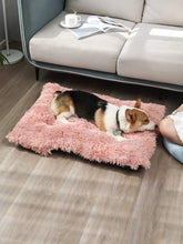 Load image into Gallery viewer, Long Plush Dog Bed Mat