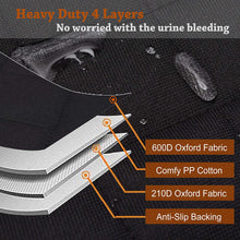 Load image into Gallery viewer, Waterproof Dog Car Seat Cover for Back Seat