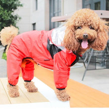 Load image into Gallery viewer, Dog Waterproof Jumpsuit Raincoat