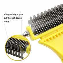 Load image into Gallery viewer, 23+12 Double-Sided Blade Pet Dematting Comb