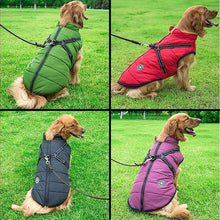 Load image into Gallery viewer, Waterproof Winter Jacket with Built-in Harness