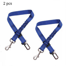 Load image into Gallery viewer, Reflective Car Seat Belt for Dogs with Elastic Bungee Buffer
