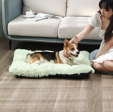 Load image into Gallery viewer, Long Plush Dog Bed Mat