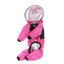 Load image into Gallery viewer, Dog Waterproof Jumpsuit Raincoat