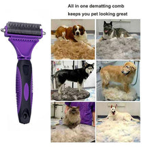 Load image into Gallery viewer, 23+12 Double-Sided Blade Pet Dematting Comb
