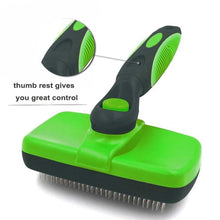 Load image into Gallery viewer, PawBabe Self Cleaning Slicker Dog Brush