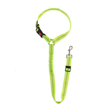 Load image into Gallery viewer, Headrest Restraint Dog Car Seat Belt with Elastic Nylon Bungee Buffer