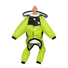 Load image into Gallery viewer, Dog Waterproof Jumpsuit Raincoat
