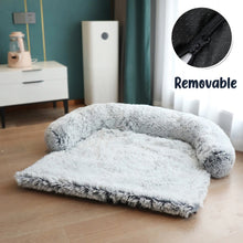 Load image into Gallery viewer, "Couch Defender" Calming Dog Sofa Bed with Removable Cover