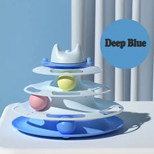 Load image into Gallery viewer, Pet Interactive Fun Roller Exerciser 4 Level Cat Turntable Toy