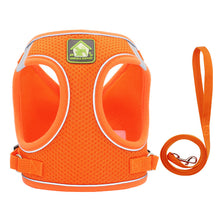 Load image into Gallery viewer, Soft Mesh Dog Harness and Leash Set