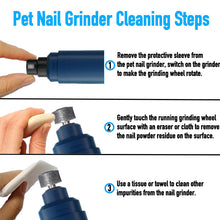 Load image into Gallery viewer, Upgraded Dog Nail Grinder - 2-Speed, Rechargeable & Painless for All Pet Sizes