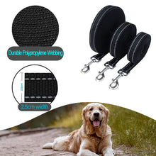 Load image into Gallery viewer, Long Reflective Dog Training Lead with Padded Handle