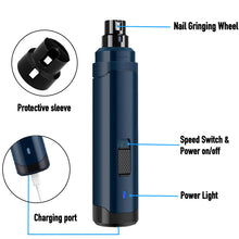 Load image into Gallery viewer, Upgraded Dog Nail Grinder - 2-Speed, Rechargeable & Painless for All Pet Sizes