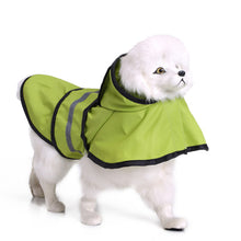 Load image into Gallery viewer, Dog Raincoat Hooded Slicker Poncho