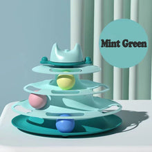 Load image into Gallery viewer, Pet Interactive Fun Roller Exerciser 4 Level Cat Turntable Toy