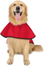 Load image into Gallery viewer, Dog Raincoat Hooded Slicker Poncho