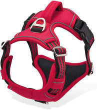 Load image into Gallery viewer, No Pull Dog Harness with 2 Metal Leash Clips