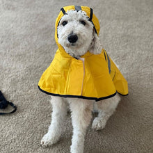 Load image into Gallery viewer, Dog Raincoat Hooded Slicker Poncho