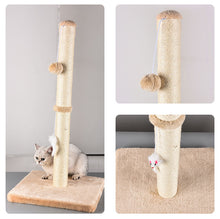 Load image into Gallery viewer, Cat Scratching Post with Hanging Ball for Indoor Large Cats
