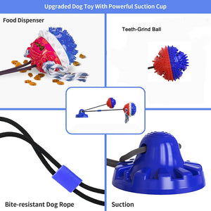 Suction Cup Dog Toy for Aggressive Chewers