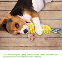 Load image into Gallery viewer, Dog Chew Toy-Rubber Corn Molar Stick

