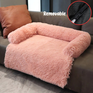 "Couch Defender" Calming Dog Sofa Bed with Removable Cover