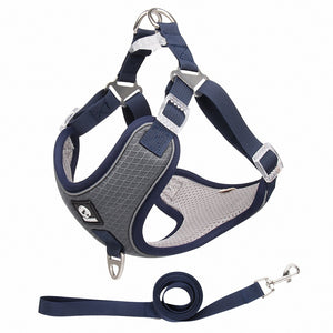 Breathable Mesh Dog Harness for Large Dogs