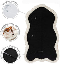 Load image into Gallery viewer, Faux Fur Orthopedic Dog Bed
