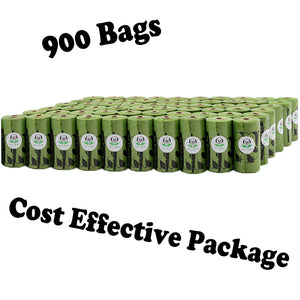 Extra Thick Biodegradable Dog Poo Bags 900pcs/60 rolls