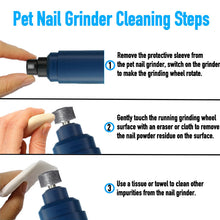 Load image into Gallery viewer, Upgraded Dog Nail Grinder - 2-Speed, Rechargeable &amp; Painless for All Pet Sizes
