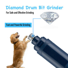 Load image into Gallery viewer, Upgraded Dog Nail Grinder - 2-Speed, Rechargeable &amp; Painless for All Pet Sizes
