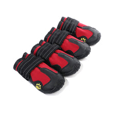 Load image into Gallery viewer, 4PCS Waterproof Dog Booties with Reflective Straps

